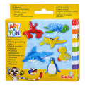 Simba Kunst & Spaß Schwimmende Meerestiere aus Ton