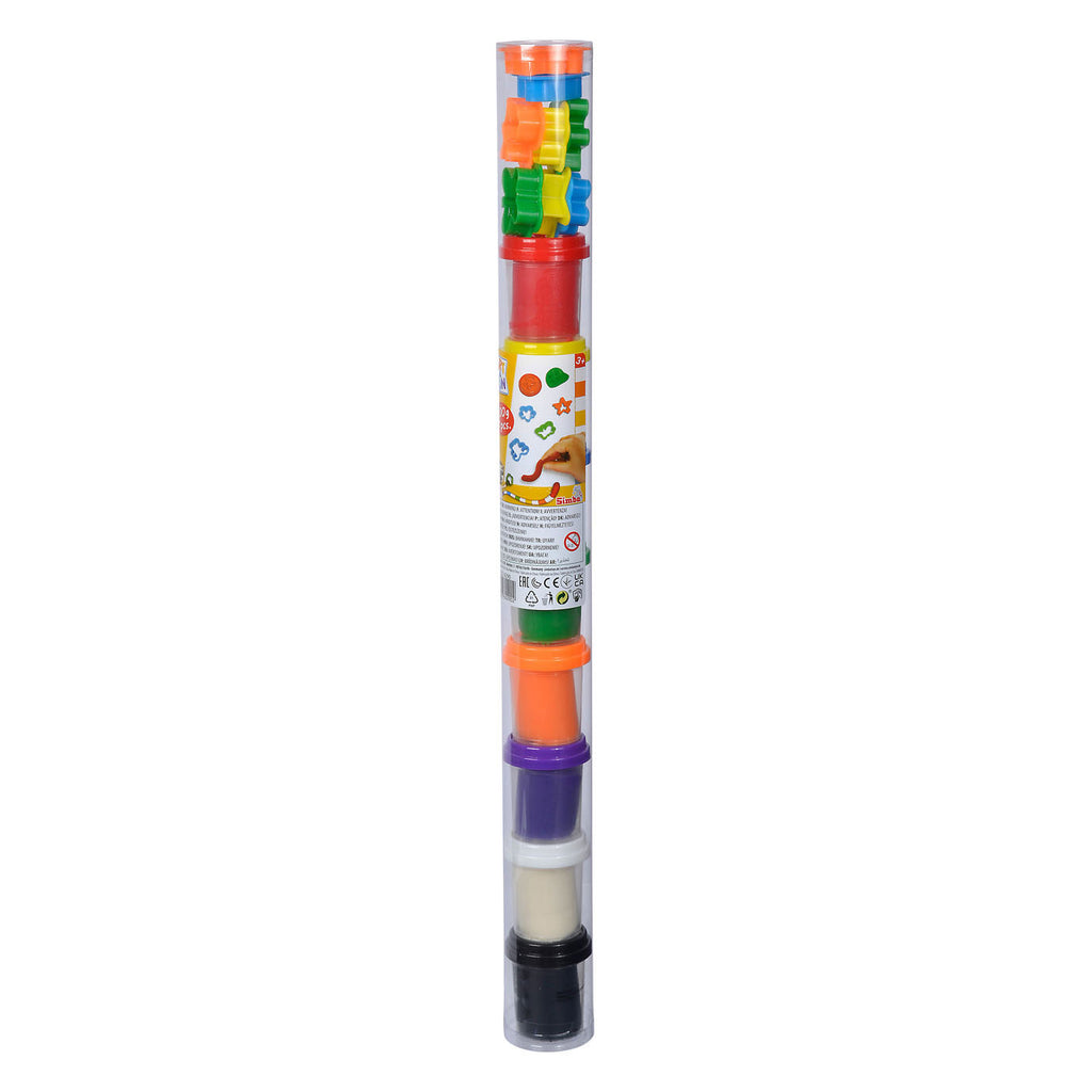 Simba Art Fun Kinderknete mit Tonformen