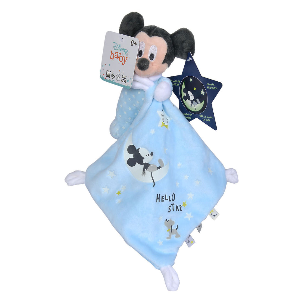 Simba Mickey Mouse glüht im dunklen Doudou Kuscheltuch
