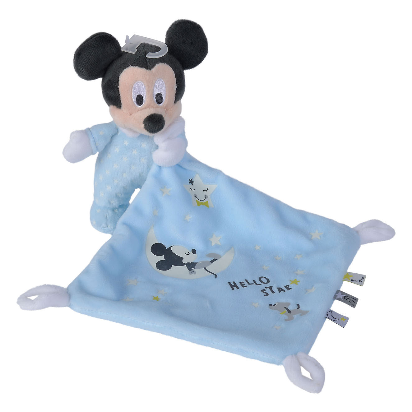 Simba Mickey Mouse glüht im dunklen Doudou Kuscheltuch
