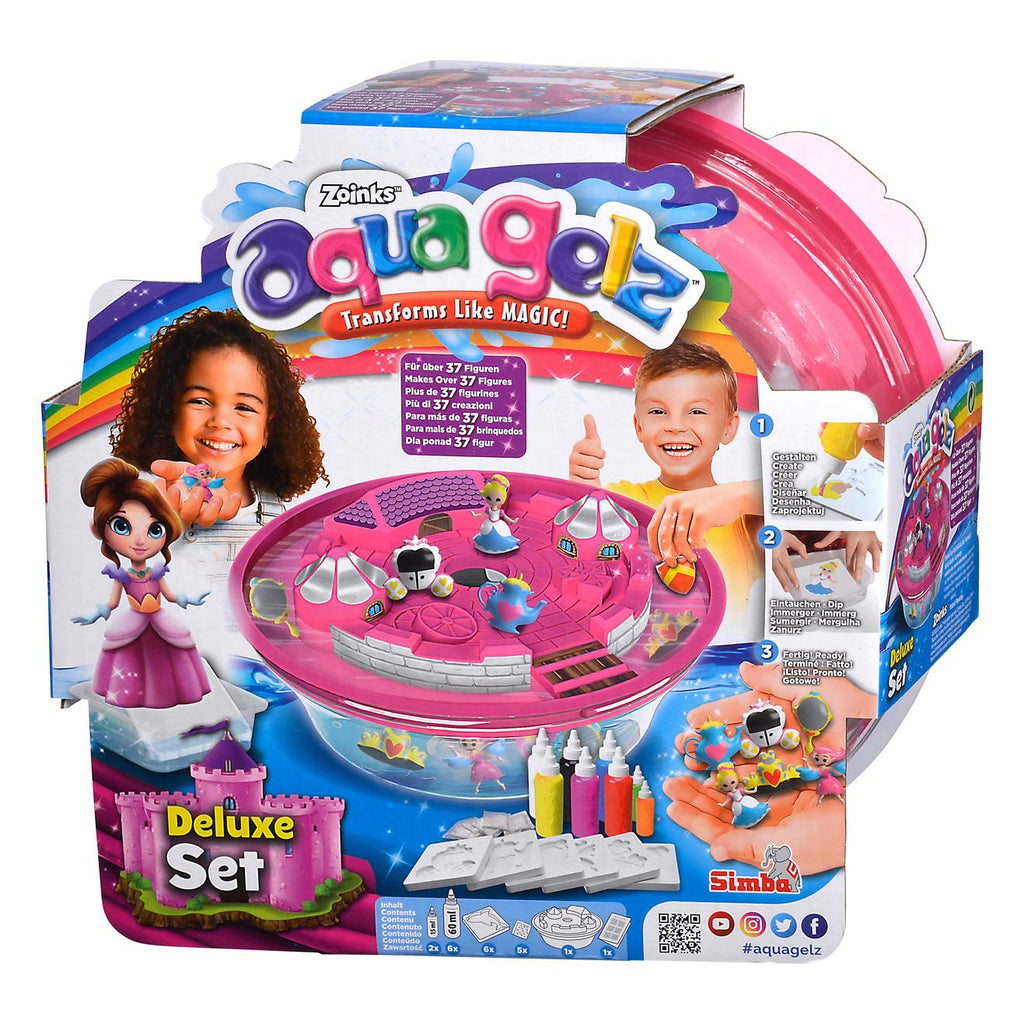 Aqua Gelz Deluxe Prinzessin und Schloss, 21-teilig.