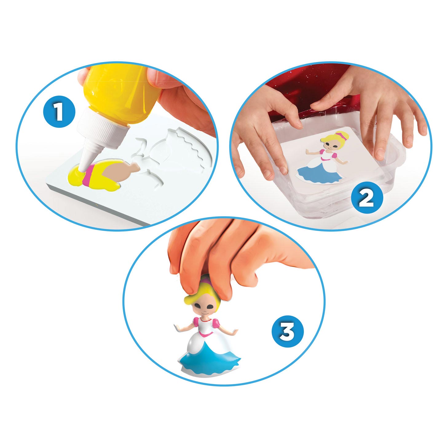 Aqua Gelz Deluxe Prinzessin und Schloss, 21-teilig.