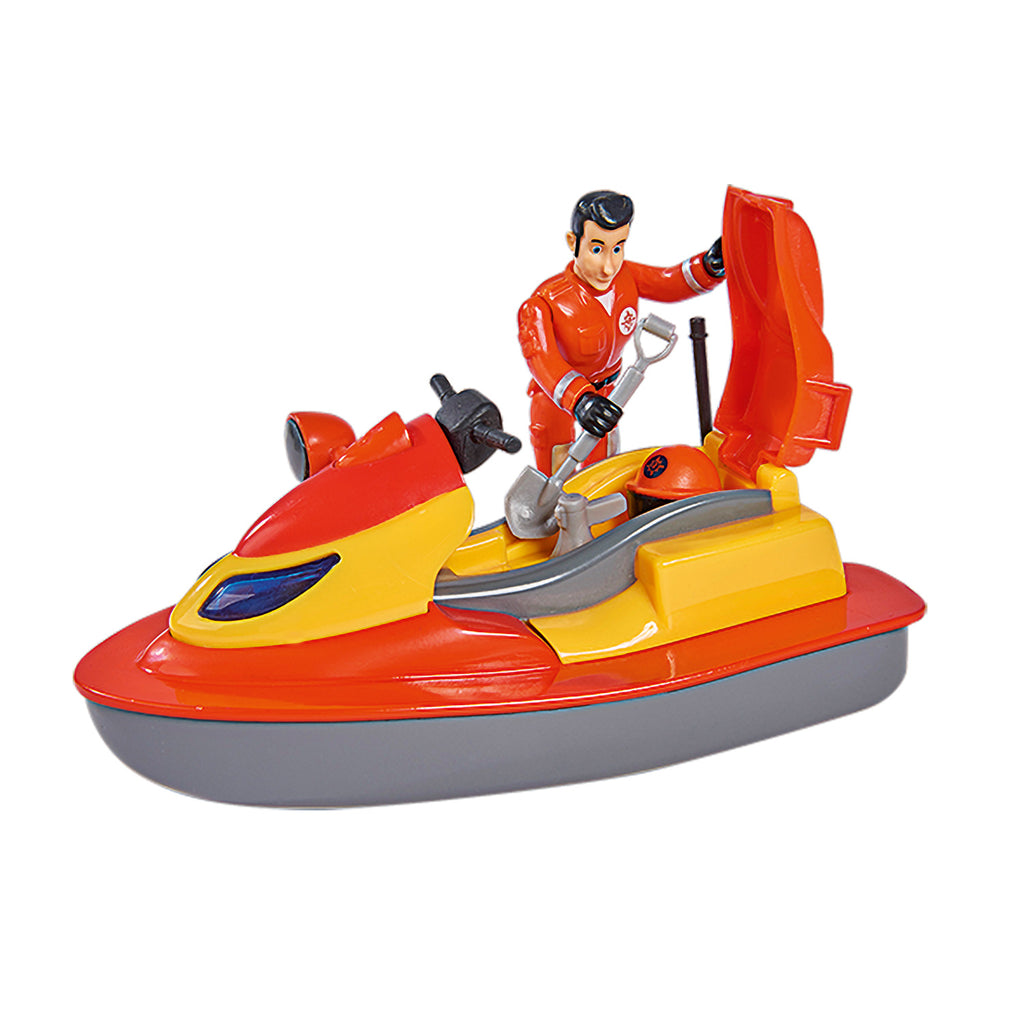 Simba Feuerwehrmann Sam Juno Jet Ski mit Figur