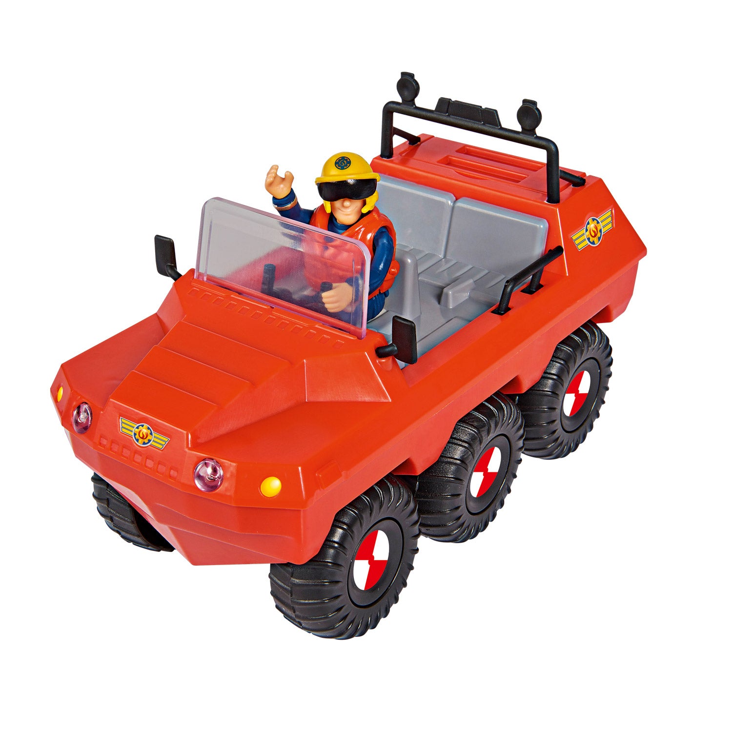 Simba Feuerwehrmann Sam Hydraus Fahrzeug mit Figur