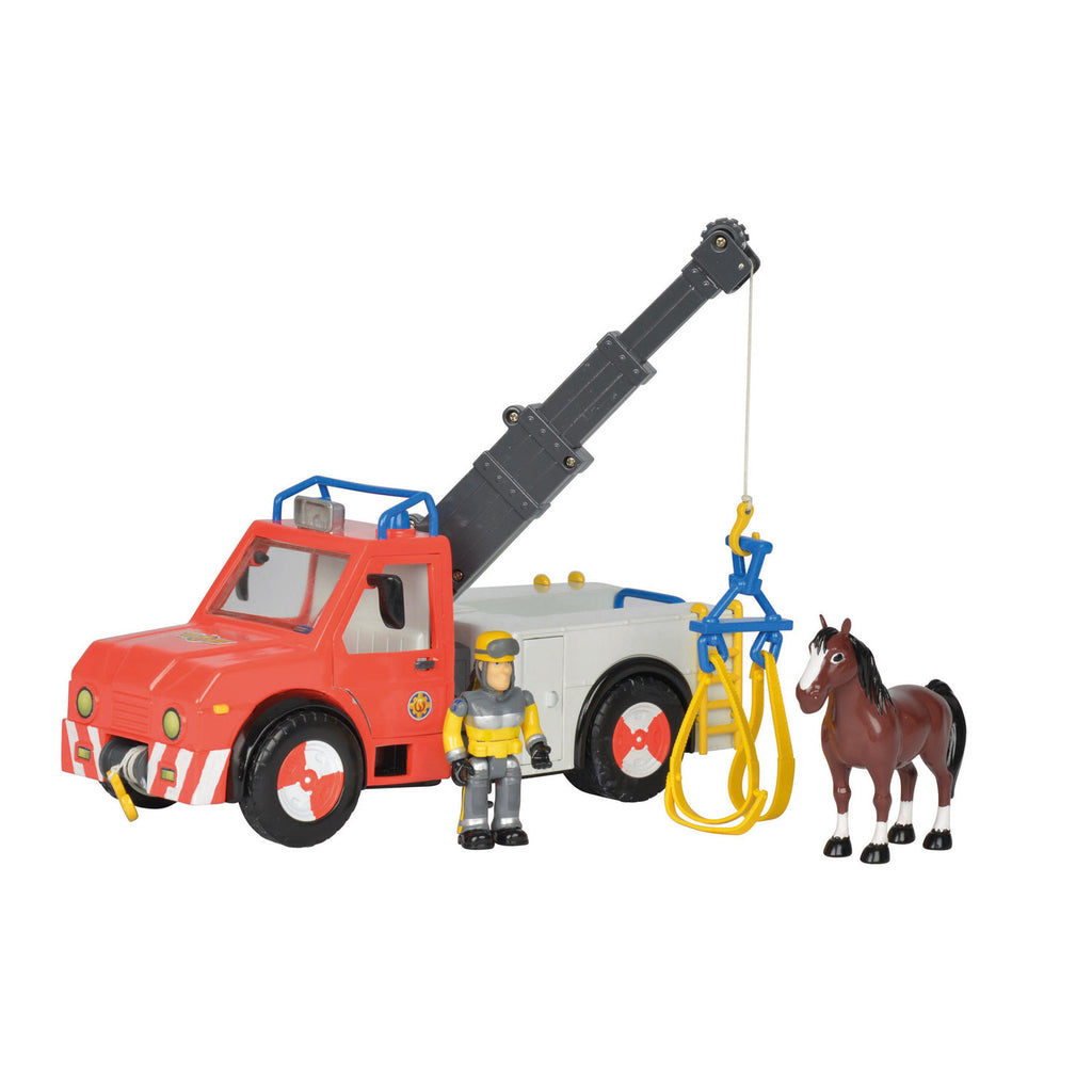 Simba Feuerwehrmann Sam Phoenix Abschleppwagen mit Pferd