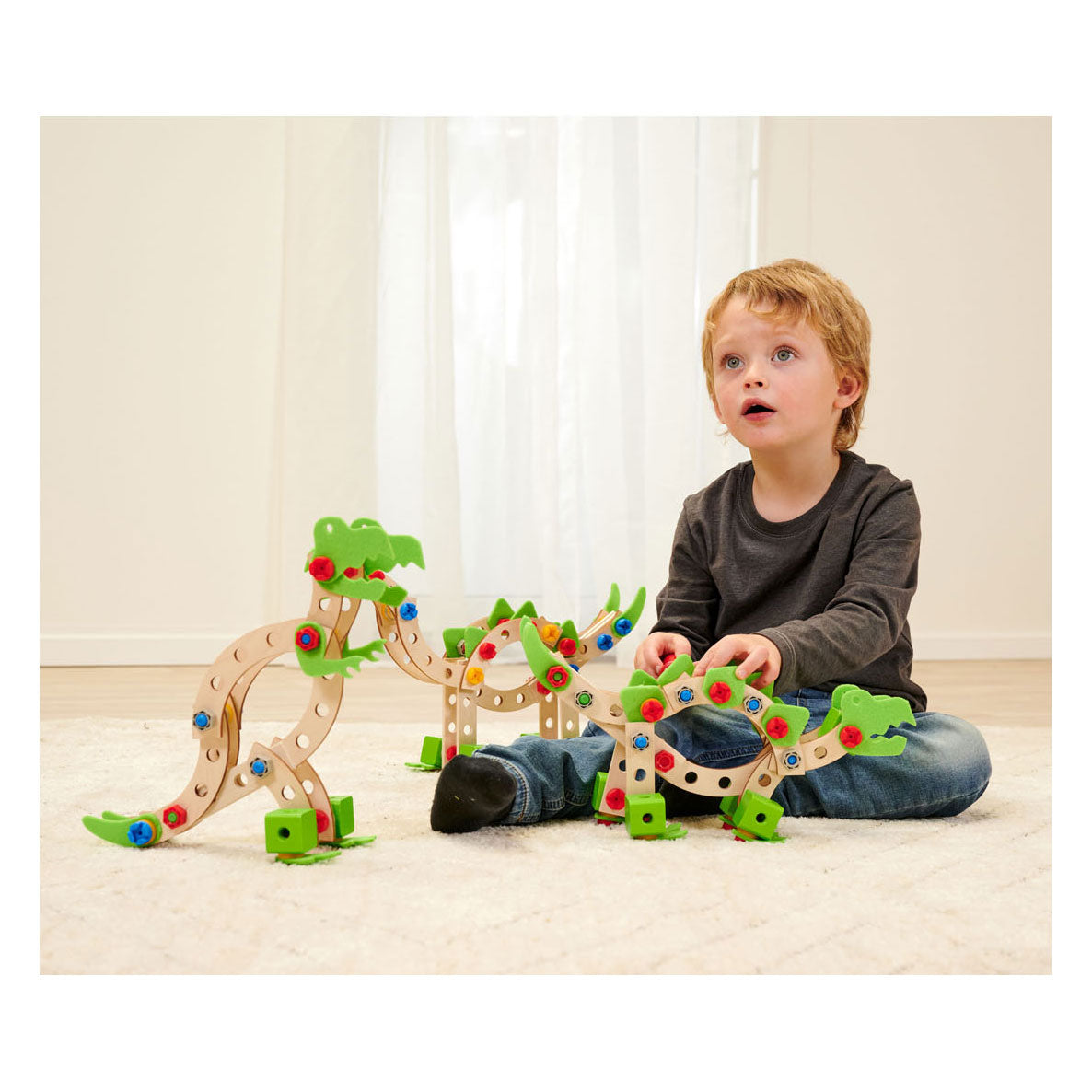 Eichhorn Constructor Dinosaurier, 100 Stück