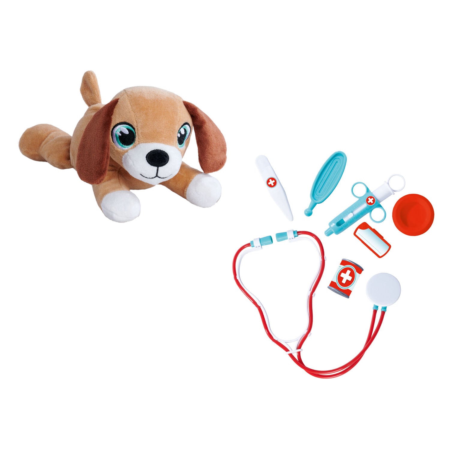 Simba Tierarzt-Spielset mit Kuschelhund