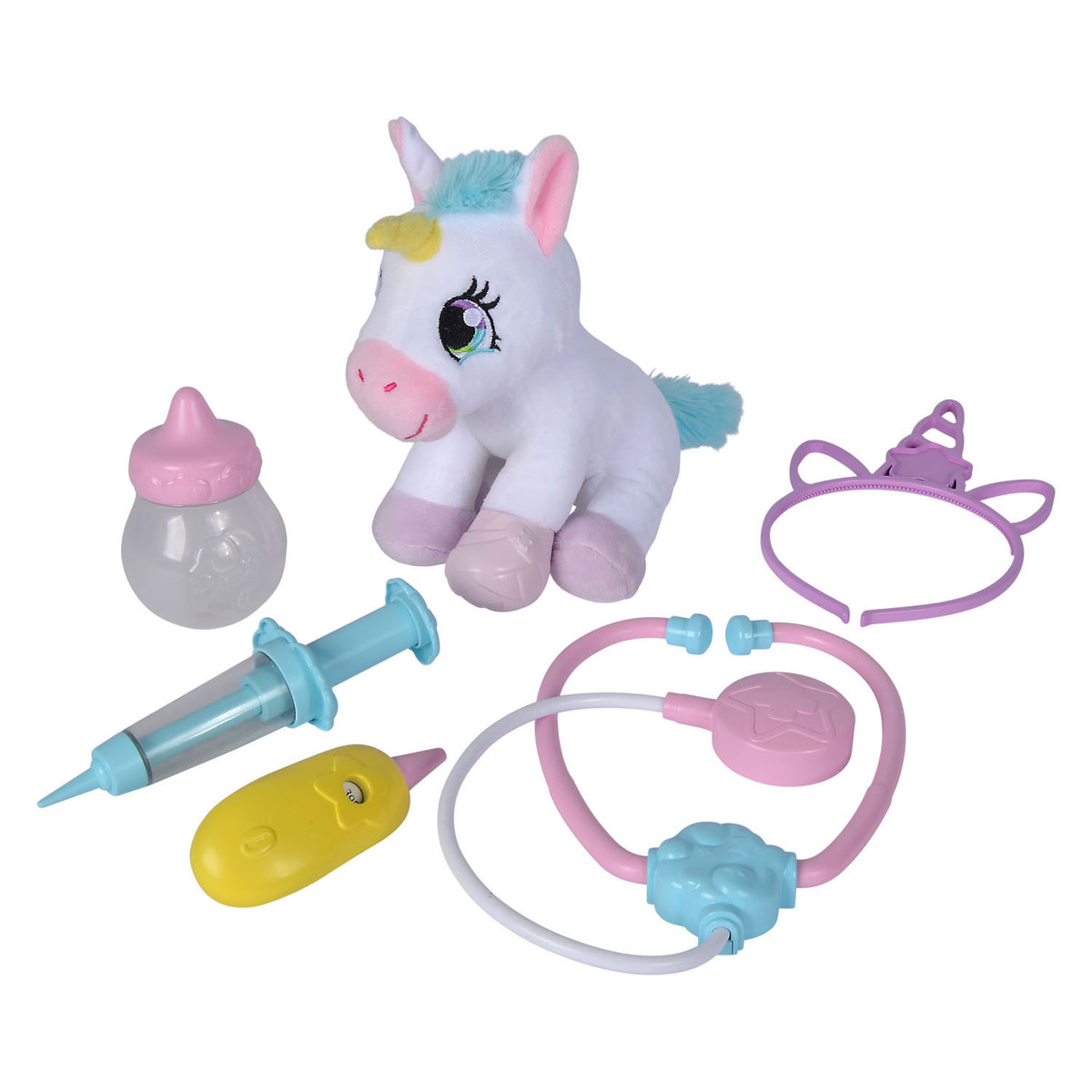 Simba - dierenarts - eenhoorn - unicorn - knuffel