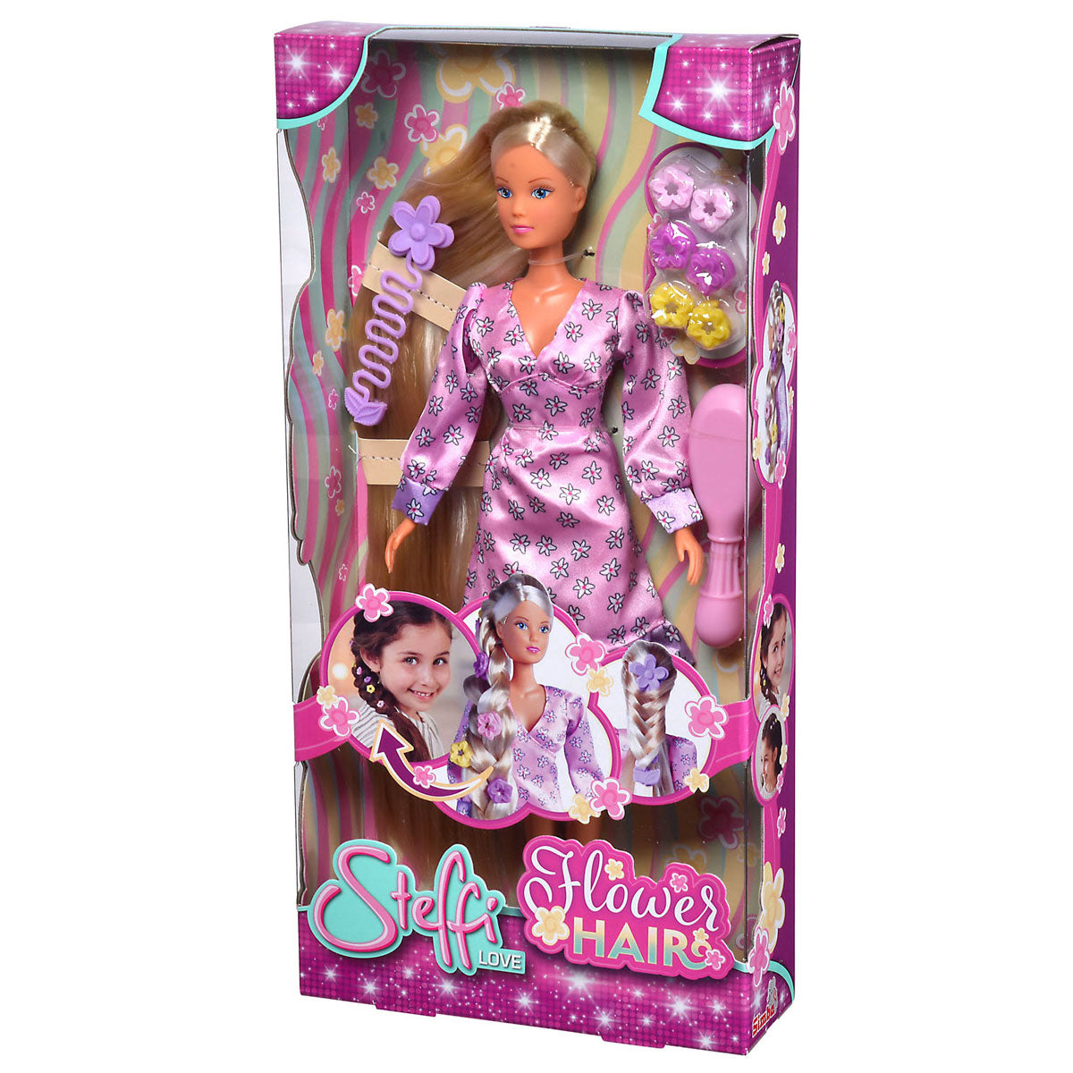 Steffi liebt Modepuppen-Blumenhaar