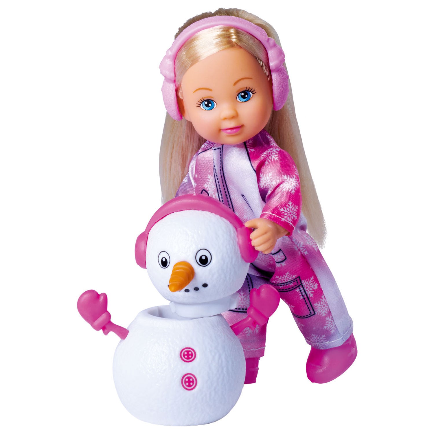 Evi Love Mini-Puppe mit Schneemann