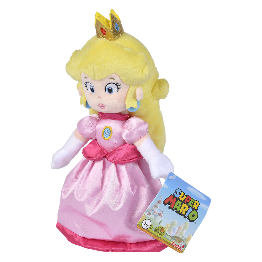 Simba Super Mario Plüschtier Peach, 27 cm