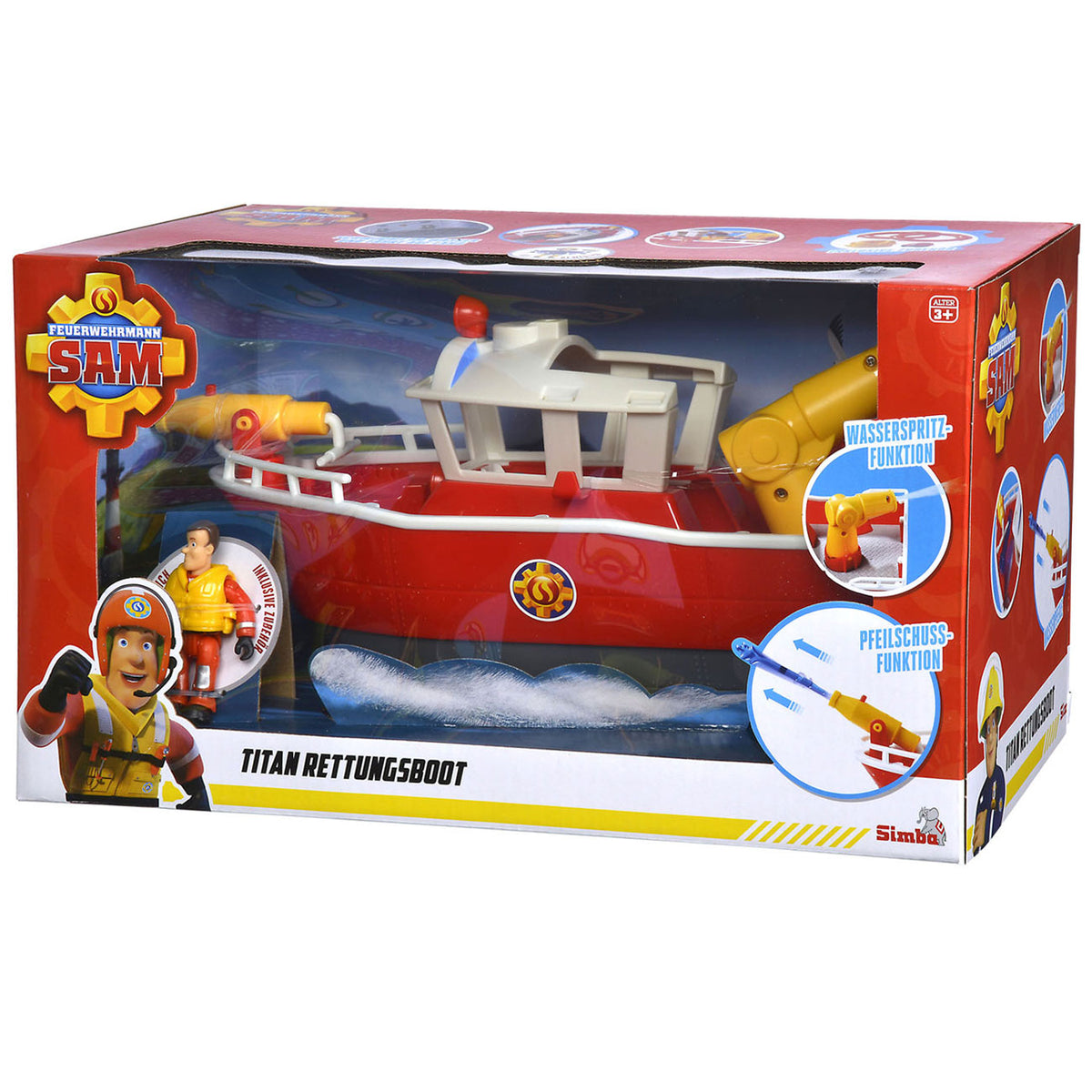 Simba Feuerwehrmann Sam Feuerboot