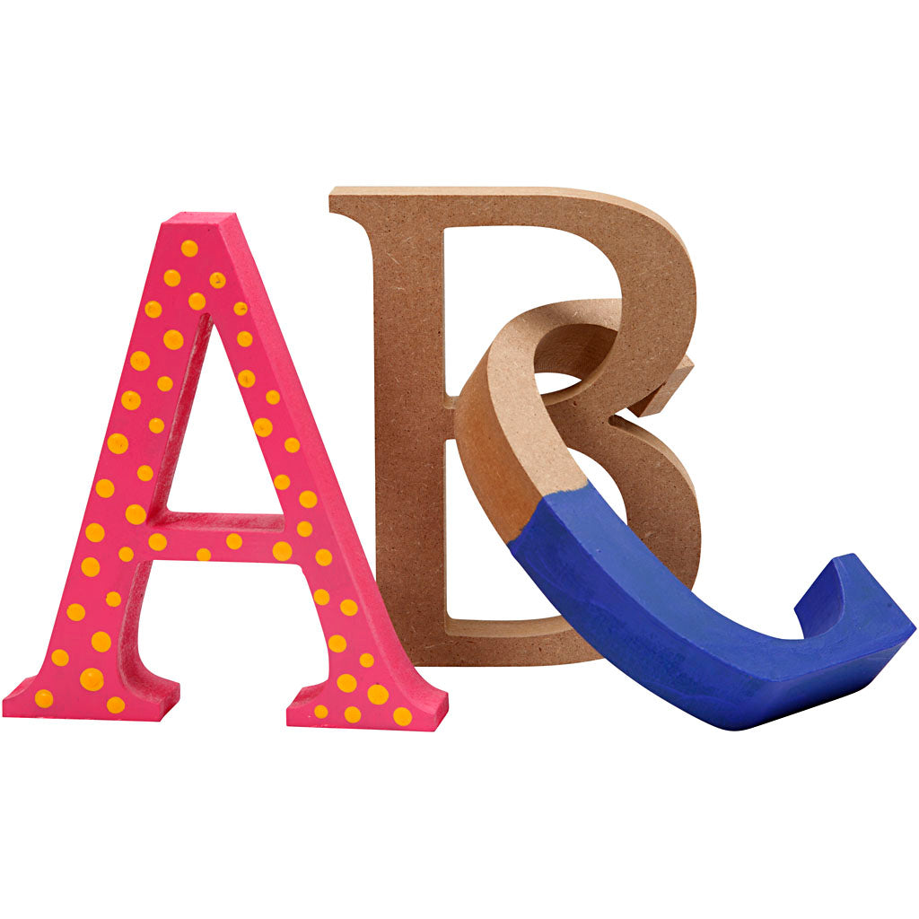 Creativ company letter a mdf 8cm, 1st.