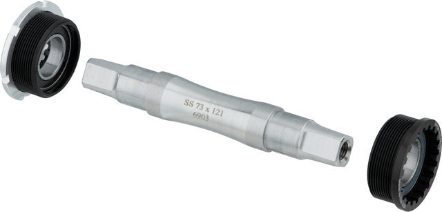White industries stainless steel square taper bottom bracket