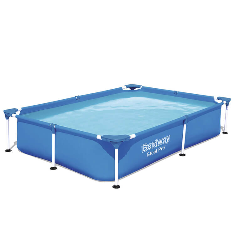 Bestway rechteckiges Stahl-Schwimmbecken 221