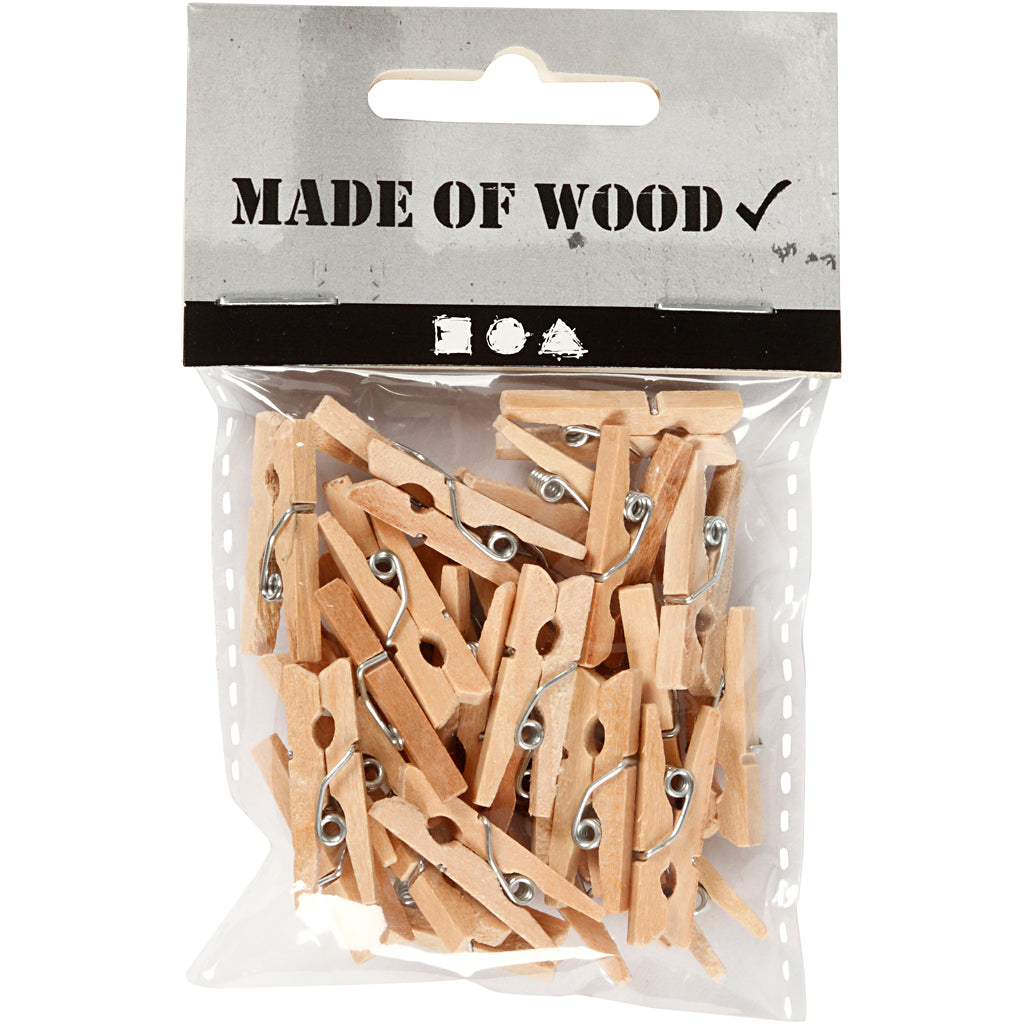 Creativ company mini wasknijpers, 30st.