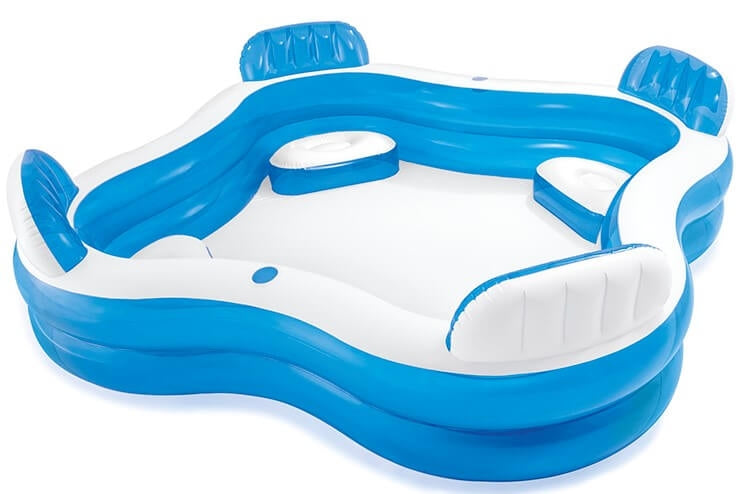 Intex 56475np family lounge pool 229x229cm
