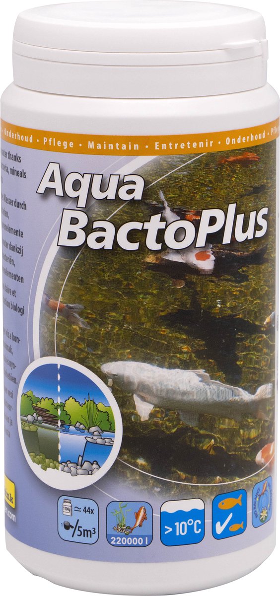 Ubbink - vijverwaterbehandelingsmiddel - aqua bacto plus 1100g - wateronderhoud