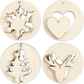 Creativ company https: www.cchobby.nl 2-in-1-hangende-decoraties-d-7-cm-gatgrootte-3-mm-dikte-4-mm-8-stuk-1-doos
