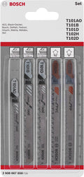 Bosch set t-shank (wood plastics)