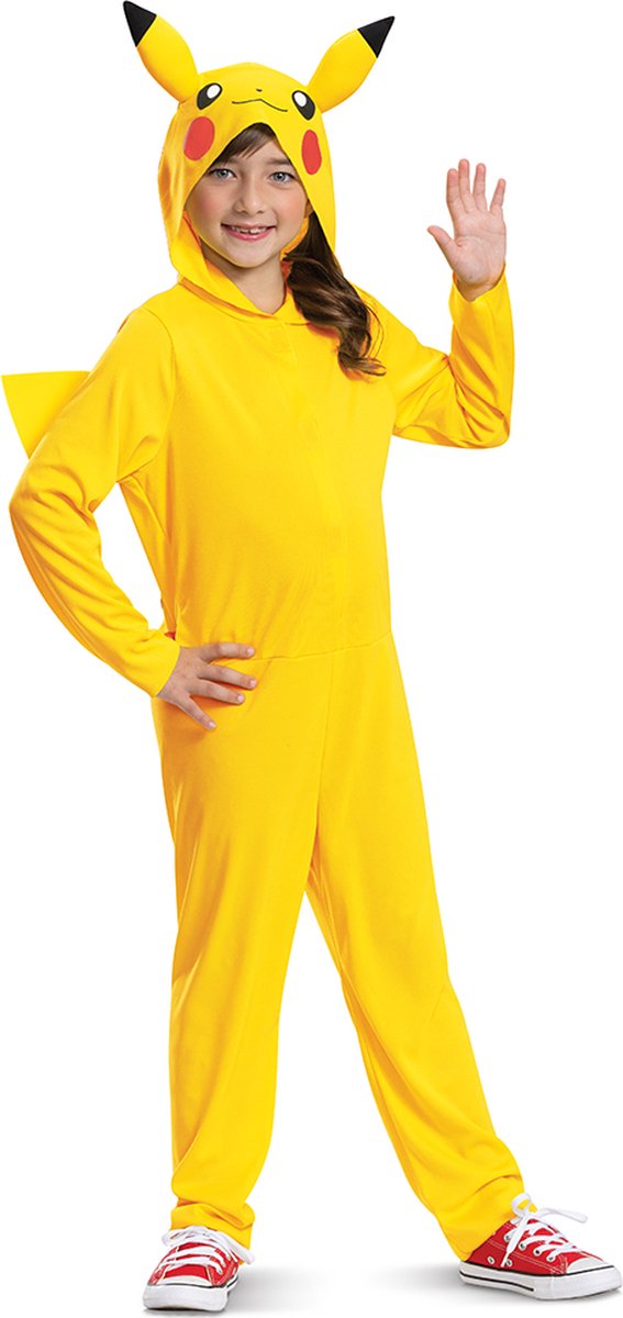 Disguise pokémon, pikachu fancy kostuum intl, maat xs (3t-4t jaar) xs