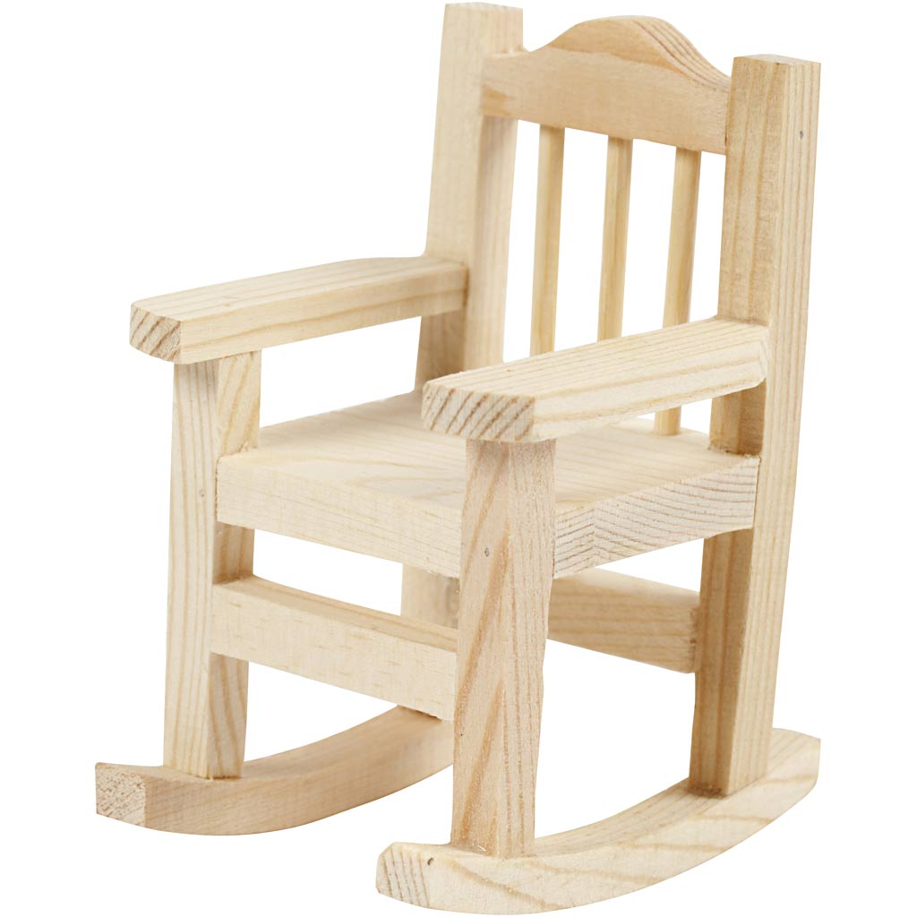 Creativ company houten mini schommelstoel