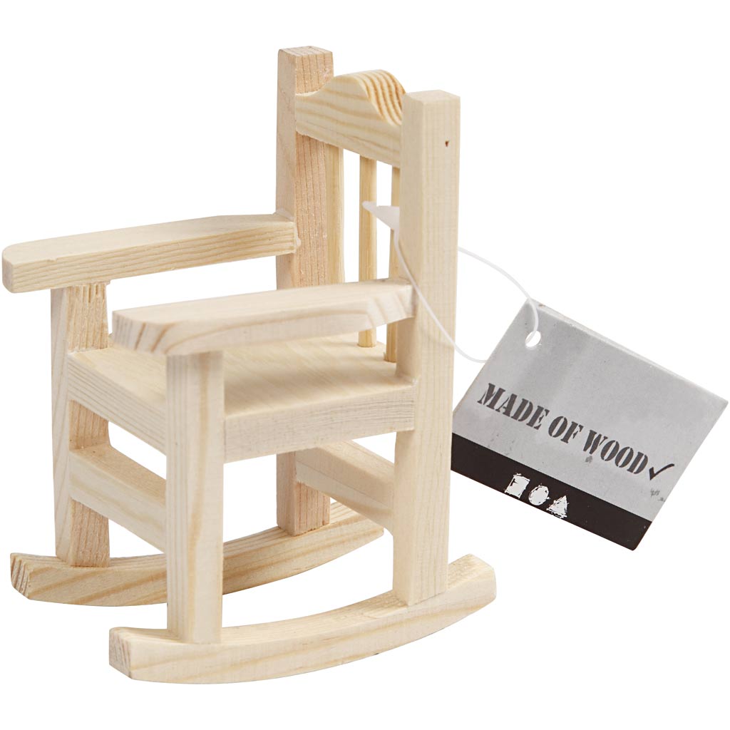 Creativ company houten mini schommelstoel