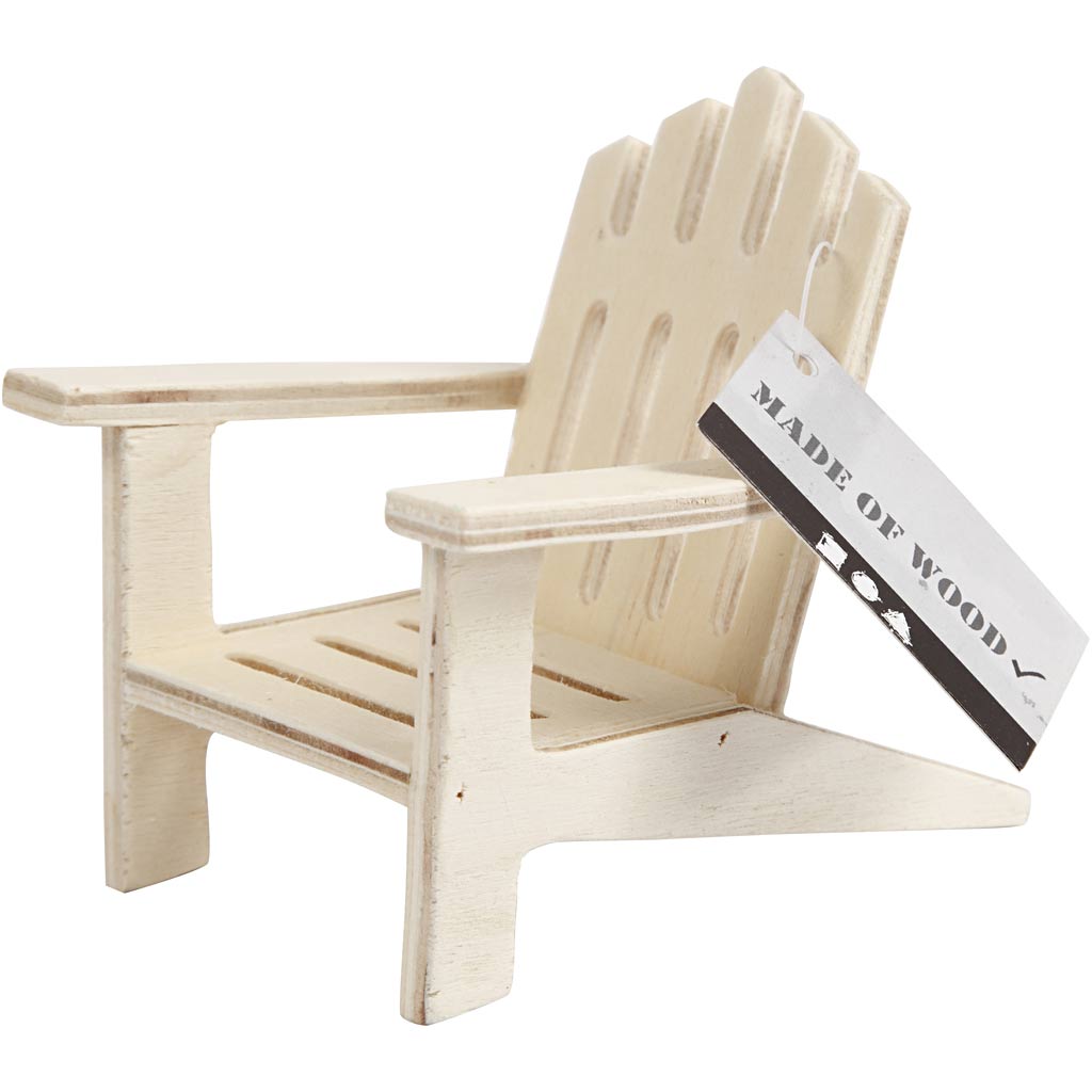 Creativ company houten mini tuinstoel