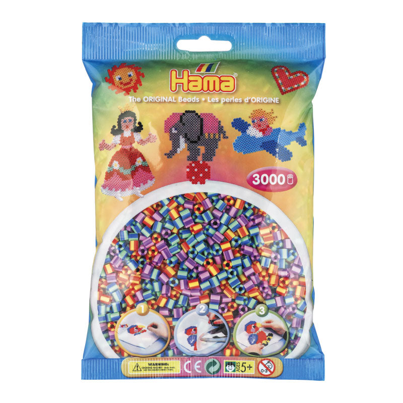 Hama strijkkralen 3000 2 kleurig gemixed