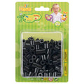 Hama Maxi Bügelperlen schwarz, 250 Stück.