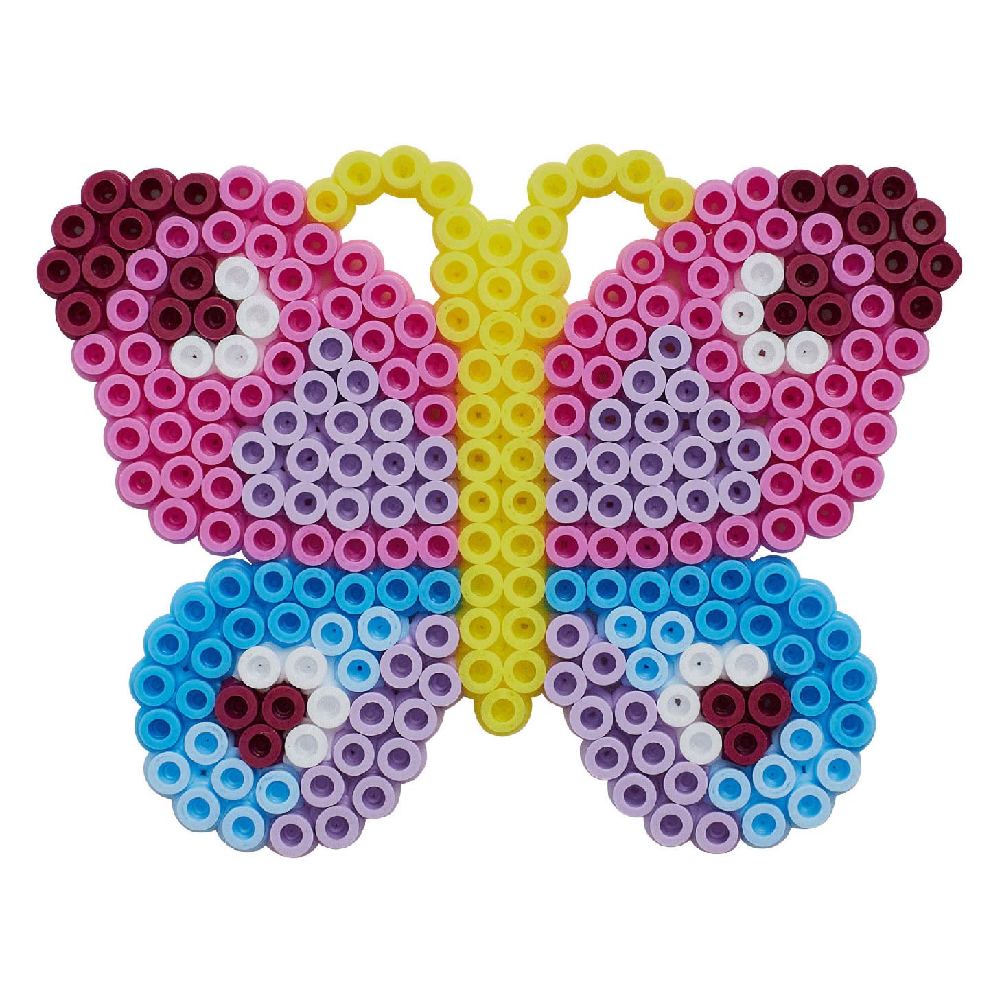 Hama Midi Bügelperlen-Set Schmetterling, 1100 Stück.