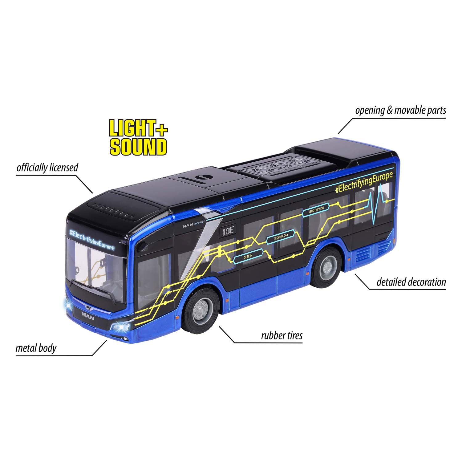 Simba Majorette Man Lion's City 10. Bus
