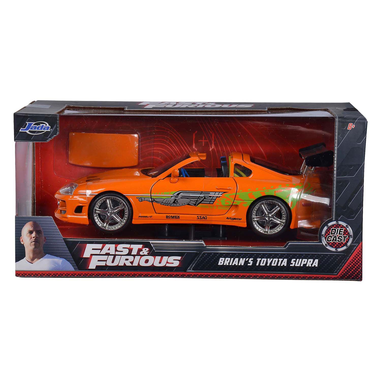 Jada toys - fast furious 1995 toyota supra 1:24 - 9397168314r00