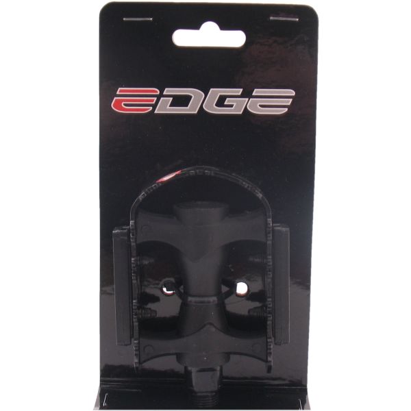 MTB Edge Pedalset, Kunststoff mit Eisenfelge – schwarz