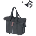 Basil City MIK Fahrradtasche, 8–11 Liter, 19 x 30 x 26 cm, schwarz