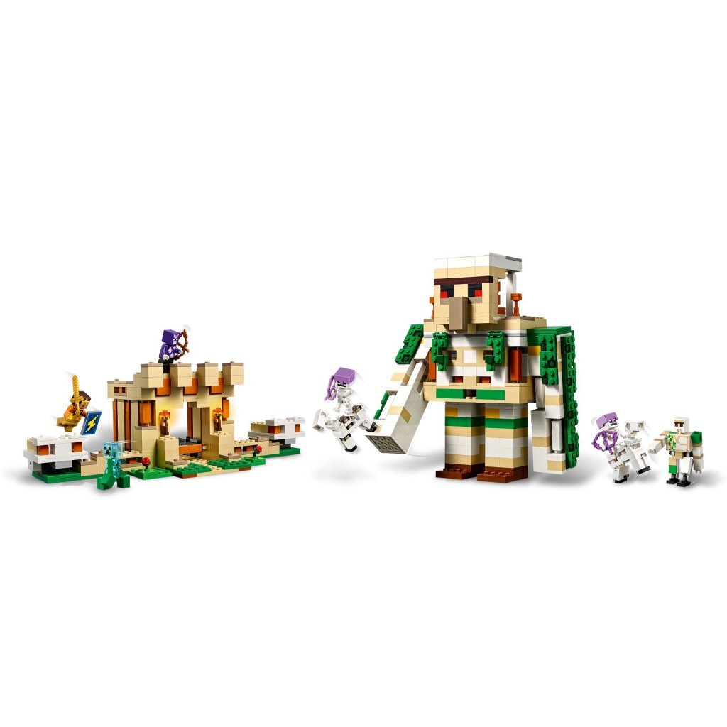 Lego Minecraft 21250 Die Eisengolem-Festung
