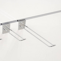 Slatwall lamel haak dubbel gesloten l30cm diam 4mm