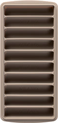 Aya ida aya ida - ice cube tray - ijsblokjesvorm - siliconen ijsblokjes vorm met deksel - bpa vrij - herbruikbaar - langwerpige ijsblokjes voor flessen - koude dranken - driftwood