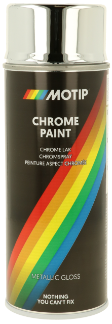 Motip spuitbus 400ml chroom