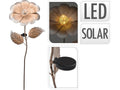 Pro garden solar tuinprikker bloem op steel led