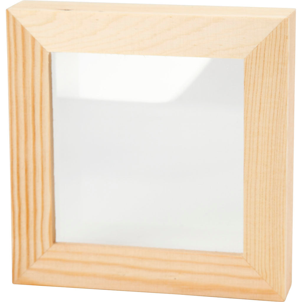 Https: www.cchobby.nl 3d-lijst-met-glas-d-2-5-cm-afm-12-3x12-3-cm-1-stuk