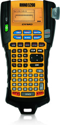 Dymo rhino 5200 labelprinter | industriële labels | draagbare, robuuste labelprinter voor professionals in laagspanning, elektro en mro