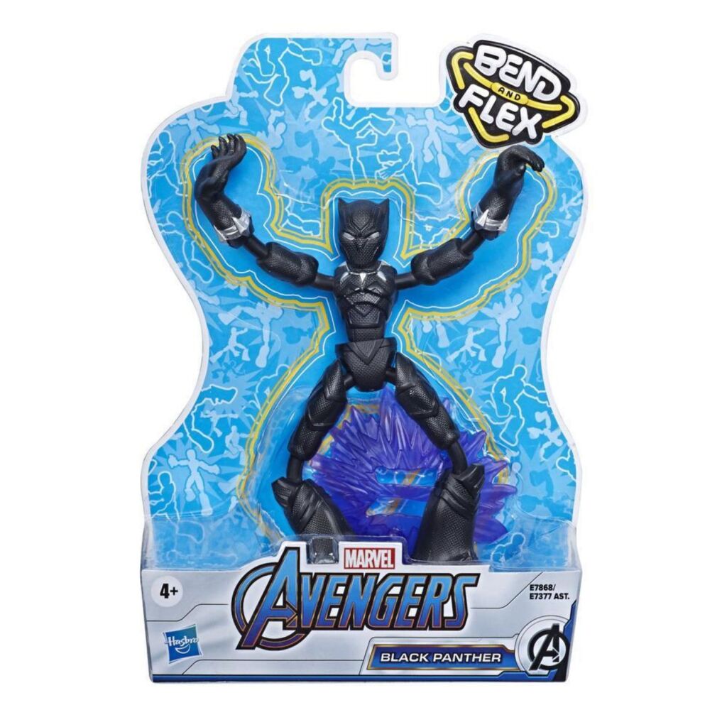 Marvel Avengers beugen und flexen Black Panther