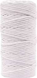 Vaessen creative macrame touw - wit - 3mmx100m