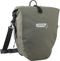 Büchel Einzel-Fahrradtasche, 100 % wasserdicht, 25,4 Liter – Olivgrün