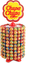 Chupa chups wheel the best of - snoep - o.a. cola, aardbei, appel aardbeiroomsmaak - 1x200stuks