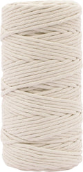 Vaessen creative macrame touw - naturel - 3mmx100m