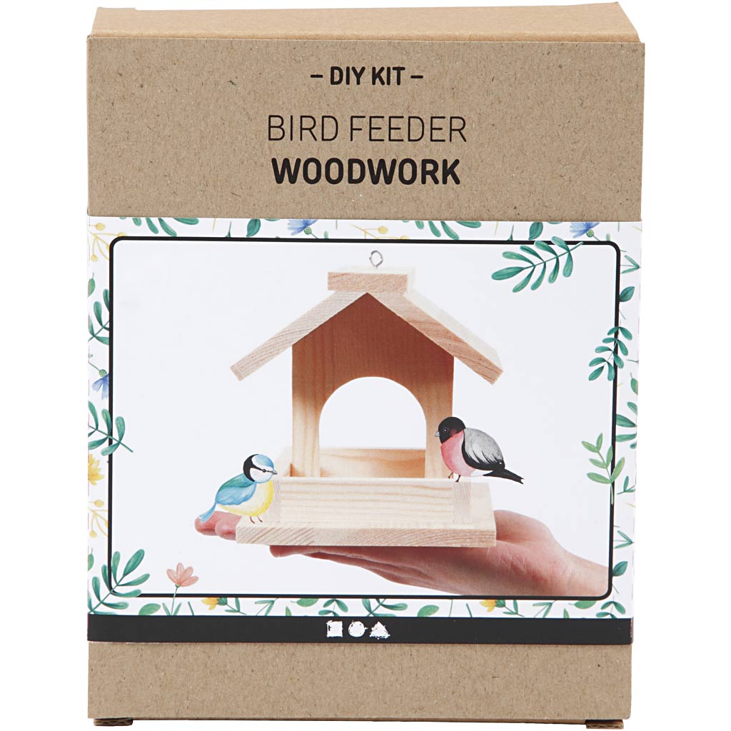 Creativ company houten vogelvoederhuis