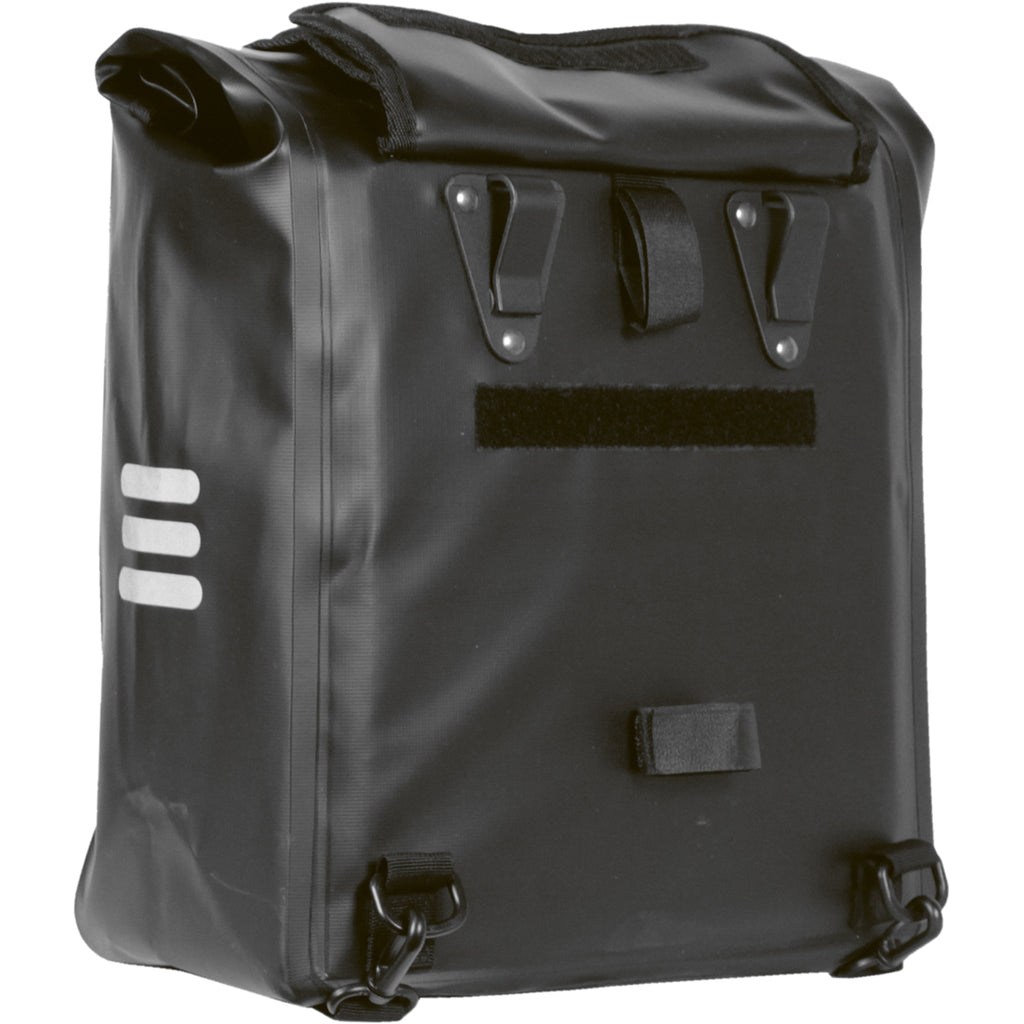 100 % wasserdichter Fahrradrucksack Greenlands, 23 Liter, 31 x 50 x 15 cm – schwarz