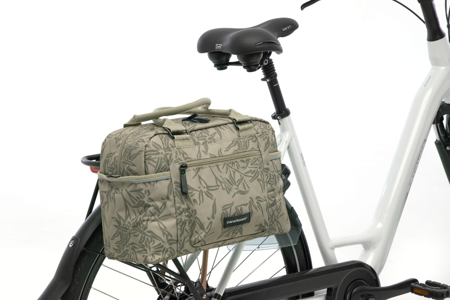 Bari Selo Schoudertas - waterdicht polyester - beige - sportief - 13L